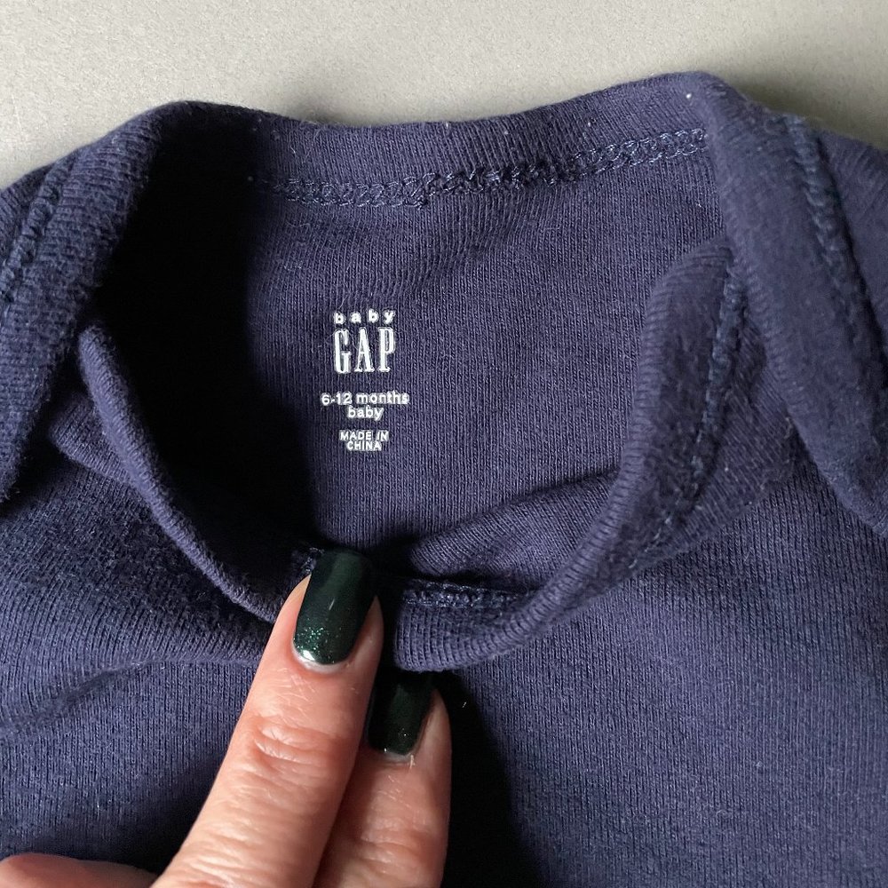Long sleeve baby onsie, Soft bodysuit - Picture 3 of 5